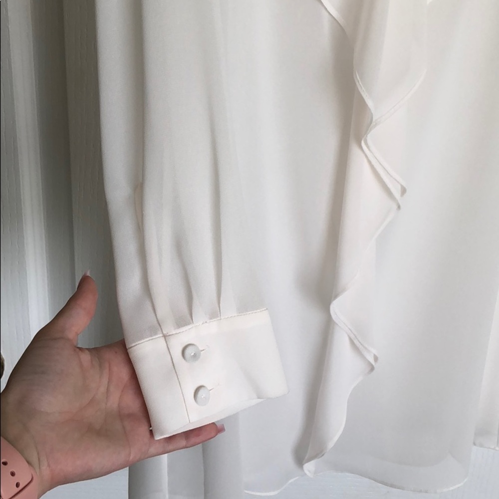 NWT! Bcbg Ruffle Tunic - Picture 2 of 7